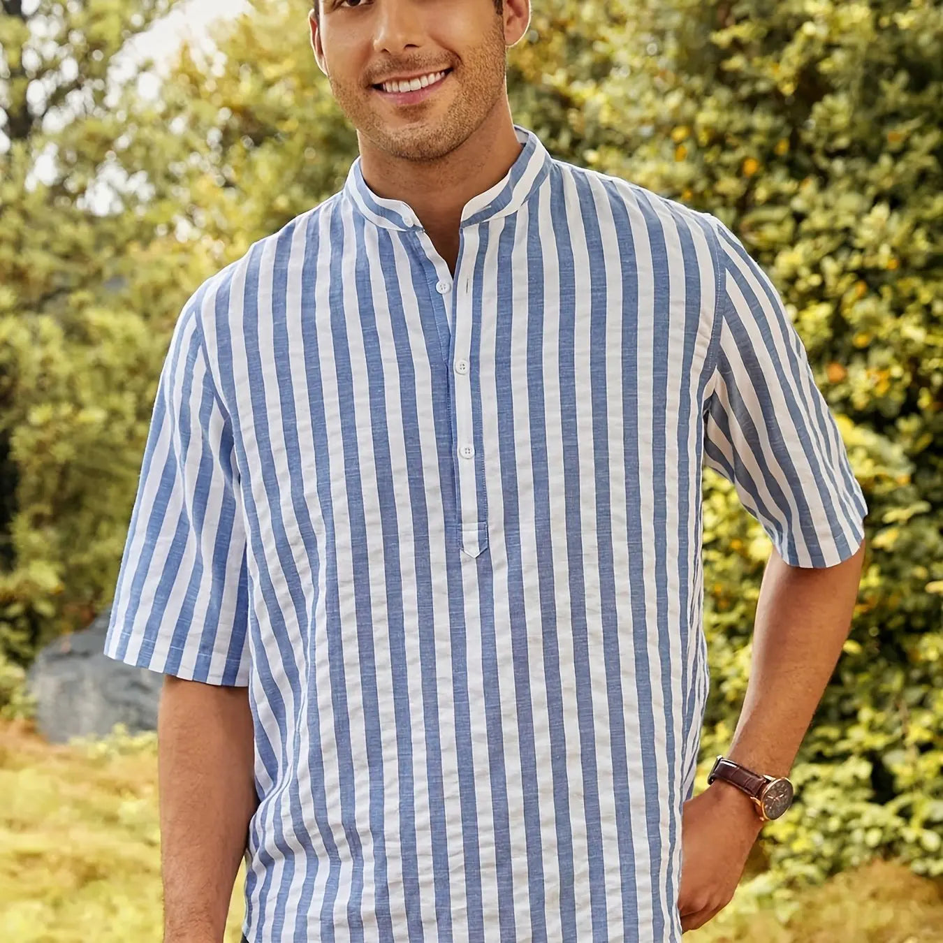 Sammy Jackson™ Lucian Overhemd | Gestreept & Trendy