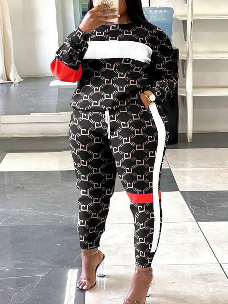 Sammy Jackson™ Latoya Plus Size Trainingspak | Stijlvol & Comfortabel