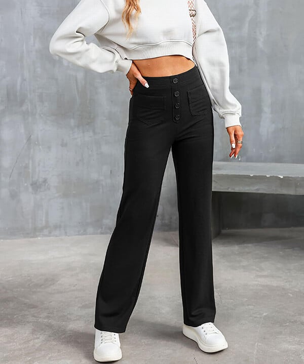 Hoge Taille Damesbroek – Alina