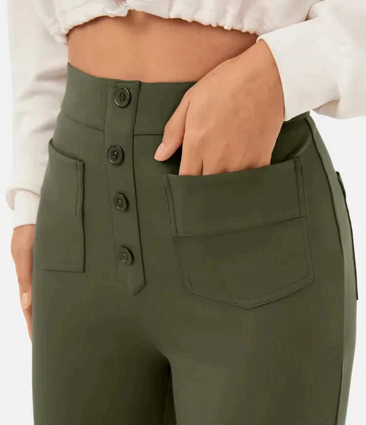 Hoge Taille Damesbroek – Alina