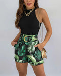 Tweedelige zomerset dames - Florina