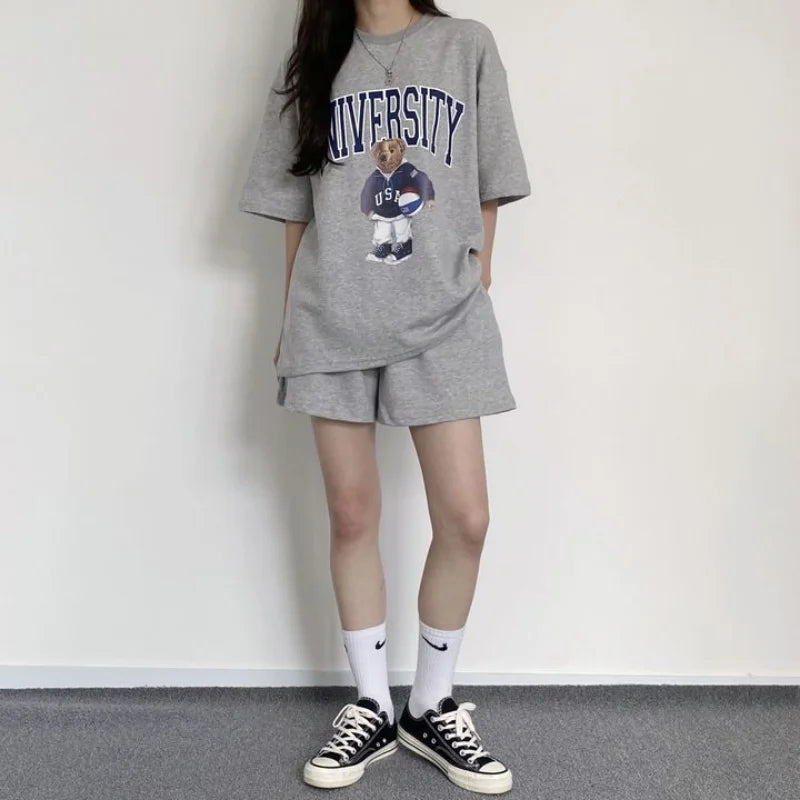 Zomer Short Set Dames – Leni