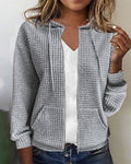 Casual Damesvest met Capuchon – Elvira