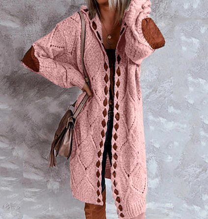 Sammy Jackson™ Evelyn | Stijlvol Lang Vest - Comfy met Capuchon