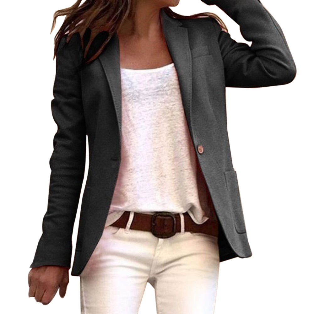 Lichte dames blazer met reverskraag – Maris